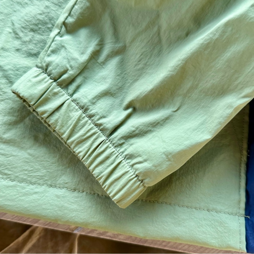 Cat & Jack l Mint and Navy l Popover Anorak Spring Windbreaker Jacket l Size: L - Picture 8 of 10